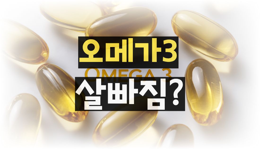 오메가3 다이어트 효과 살 빠지는지 분석 이미지